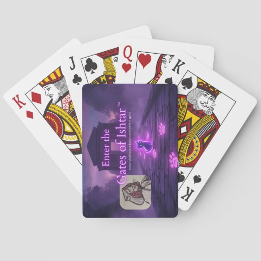 Enter the Gates of Ishtar playing cards トランプ (裏面)