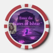Enter the Gates of Ishtar playing cards ポーカーチップ (正面)