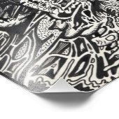 Enter, The Microdot Man Photo Engration フォトプリント (角)