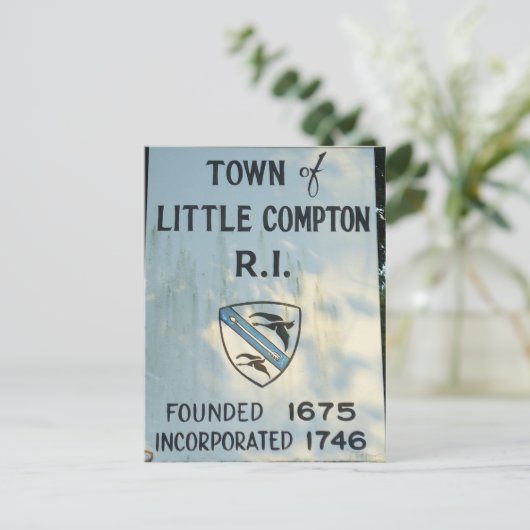 Entering Little Compton, RI ポストカード (スタンド正面)