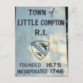 Entering Little Compton, RI ポストカード (正面)