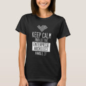 Enterprise Architect Computer Scientist Cloud It S Tシャツ (正面)