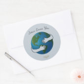 entertainer sticker By James Michael Miller ラウンドシール (封筒)