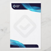 Entête de lettre simple 便箋 (正面)