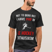 Enthusiasm Ice Hockey Tシャツ (正面)