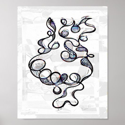 "Enticing" 8 x 10 poster or download ポスター (正面)