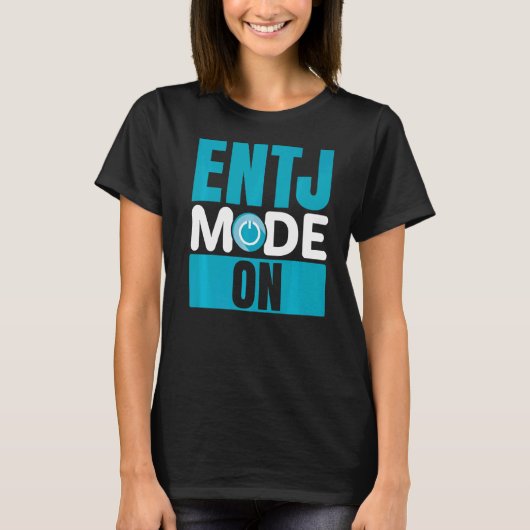 ENTJモード外部人格外部変換 Tシャツ (正面)