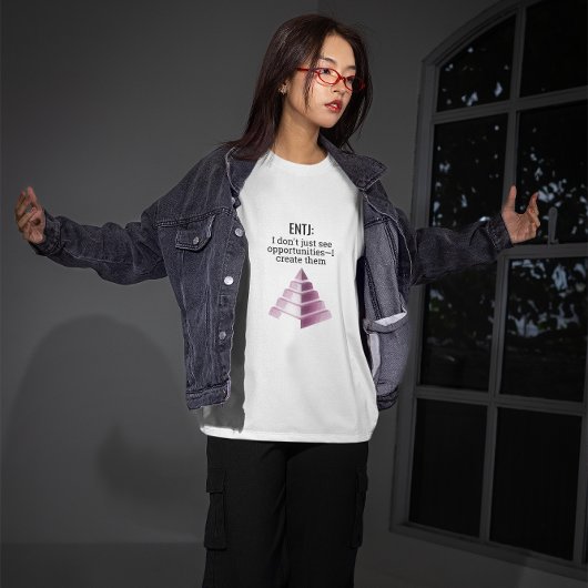 ENTJ:商談の作成 Tシャツ