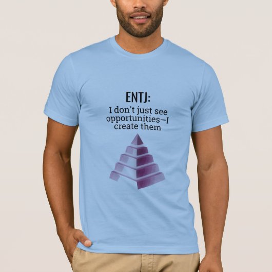 ENTJ：商談の作成 Tシャツ (正面)