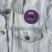 ENTJ "私の意見を"ボタン頼みました 缶バッジ (インサイチュ)