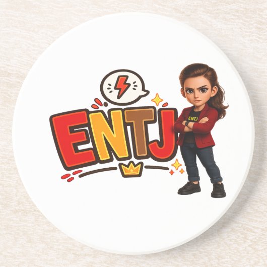 ENTJ — A Conquistadora Visionária コースター (正面)
