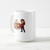 ENTJ — A Conquistadora Visionária コーヒーマグカップ (正面左)