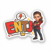 ENTJ — A Conquistadora Visionária シール (正面)