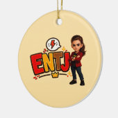 ENTJ — A Conquistadora Visionária セラミックオーナメント (左)