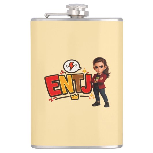 ENTJ — A Conquistadora Visionária フラスク (正面)