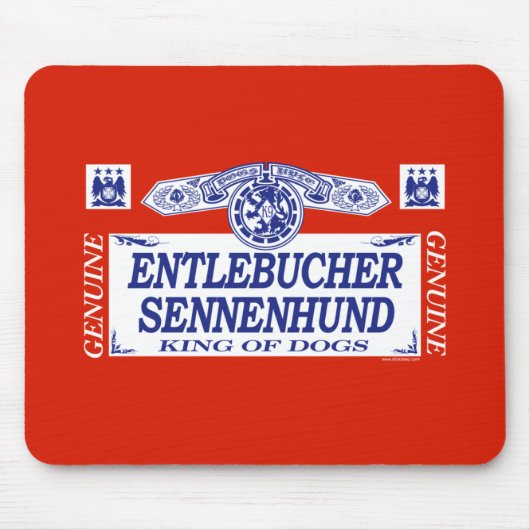 Entlebucher Sennenhund マウスパッド (正面)
