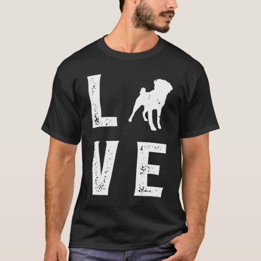 Entlebucher Sennenhund Love  1 Tシャツ (正面)