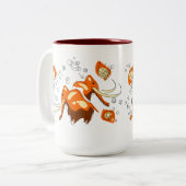 Entopticsの巨大な洞窟壁画 ツートーンマグカップ (正面左)