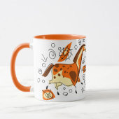 Entopticsの洞窟壁画の馬 マグカップ (左)