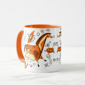 Entopticsの洞窟壁画の馬 マグカップ (正面左)