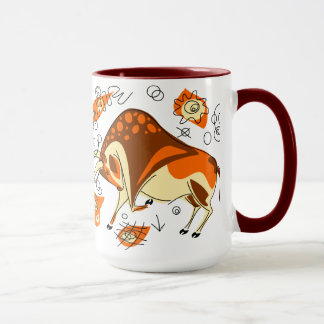 EntoptocsのAurochの洞窟壁画 マグカップ