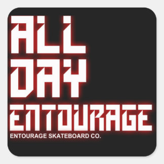 Entourageスケートボードステッカー – SQUARE スクエアシール