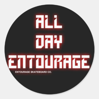 Entourageスタンプ – 円 ラウンドシール