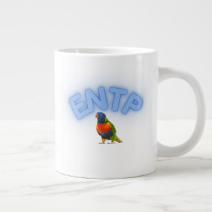 ENTPパーソナリティー型の愛らしい専門マグ ジャンボコーヒーマグカップ