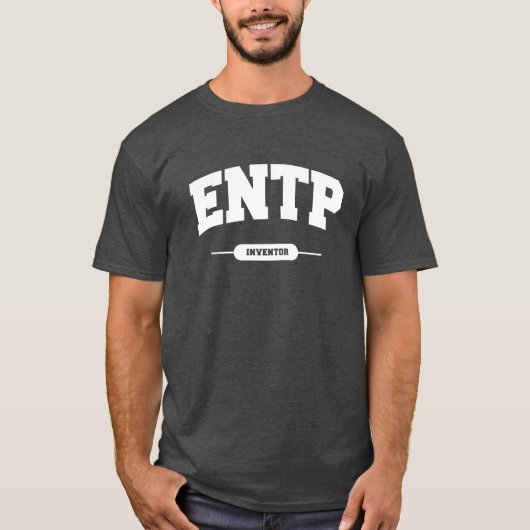 ENTP – 大学スタイル Tシャツ (正面)