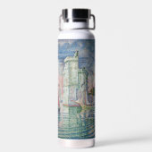 Entrance of La Rochelle Harbor, Paul Signac ウォーターボトル (背面)