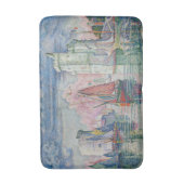 Entrance of La Rochelle Harbor, Paul Signac バスマット (正面縦)