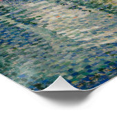 Entrance of La Rochelle Harbor, Paul Signac ポスター (コーナー)