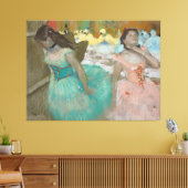 Entrance of the Masked Dancers Degas キャンバスプリント (インサイチュ (リビング))