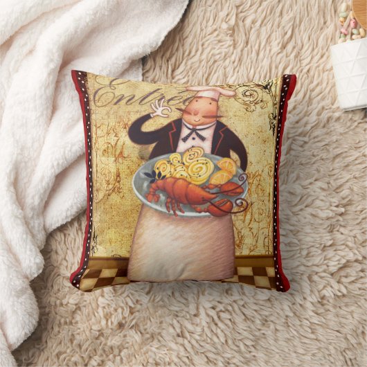 Entréeシェフ クッション (ブランケット)