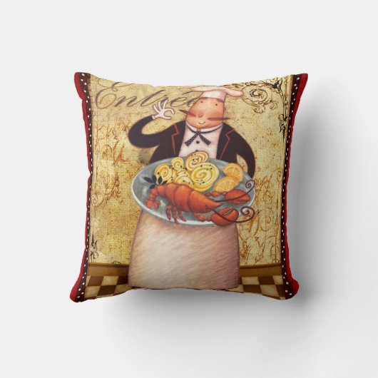 Entréeシェフ クッション (裏面)