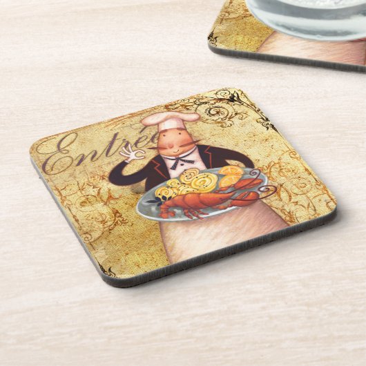 Entréeシェフ コースター (左側)