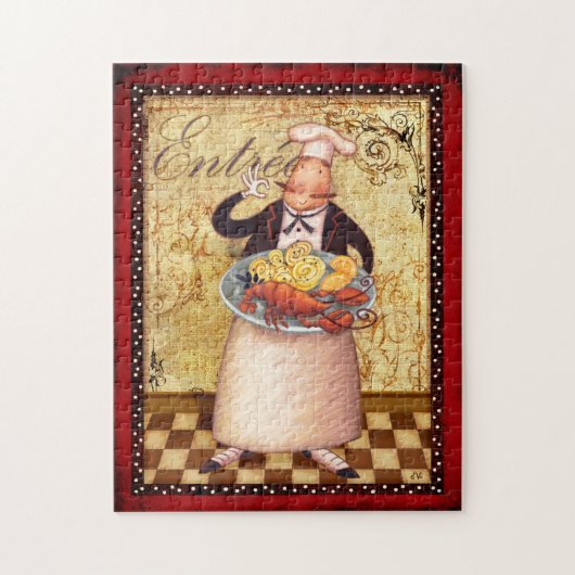 Entréeシェフ ジグソーパズル (縦)