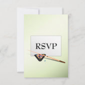 Entree ChoiceとのビリヤードRSVP 出欠カード (裏面)