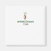 entreKIDneursクラブ マグネット (正面)