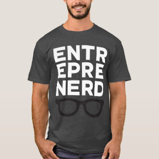 Entreprenerdは積み重なりました Tシャツ
