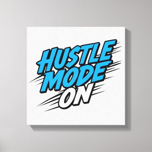 Entrepreneur Success and Ambition キャンバスプリント (正面)