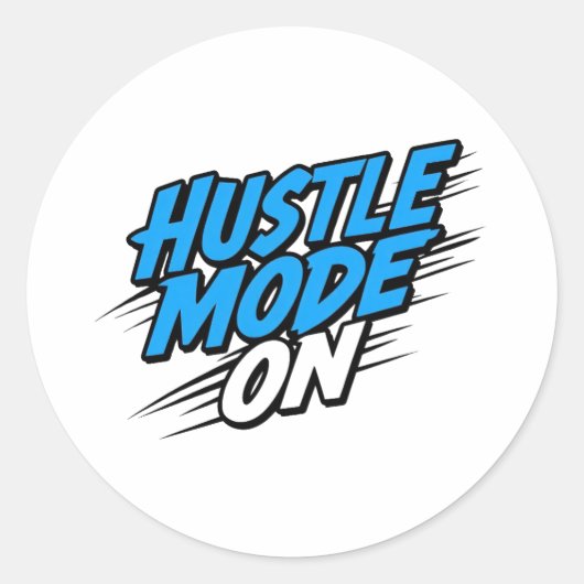 Entrepreneur Success and Ambition ラウンドシール (正面)