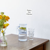 Entrepreneur Wall Art – Progress Over Perfection  箔ポスター (レイダウン (キッチン))