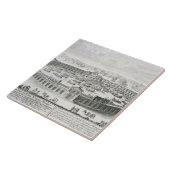 「Entwからのローマの海戦の復元、 タイル (側面)