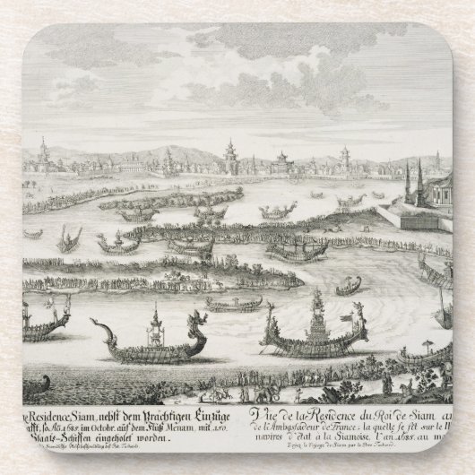 「Entwurfのeinerからのシャムの住宅の王、 コースター (正面)