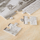 「EntwurfのeinerのhistorisからのTrajanの正方形のローマ、 ジグソーパズル (側面)