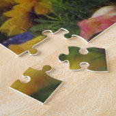 Entzückeder pink Troll von MyTopTeddy ジグソーパズル (側面)