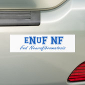 eNuF NF バンパーステッカー (車上)