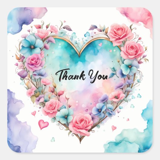 Envelope Sticker スクエアシール (正面)