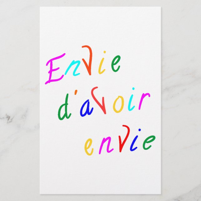 envie d'avoir envie (正面)